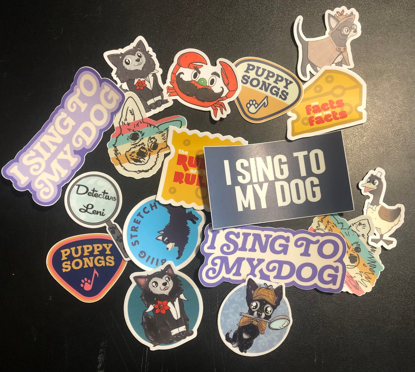 Mystery Collector's Sticker Pack (10 Stickers)