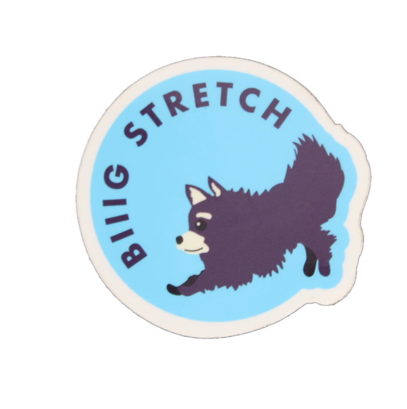 "Big Stretch" Sticker Set (2 Stickers)