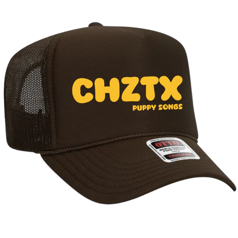 CHZTX Brown Trucker Cap