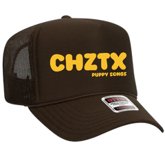CHZTX Brown Trucker Cap