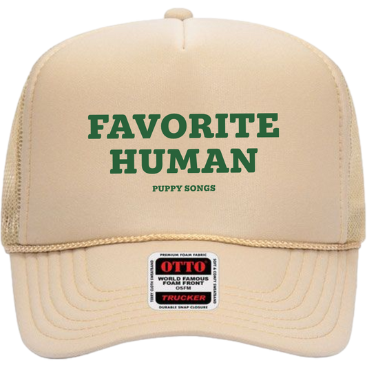 *NEW* Favorite Tan Trucker Cap