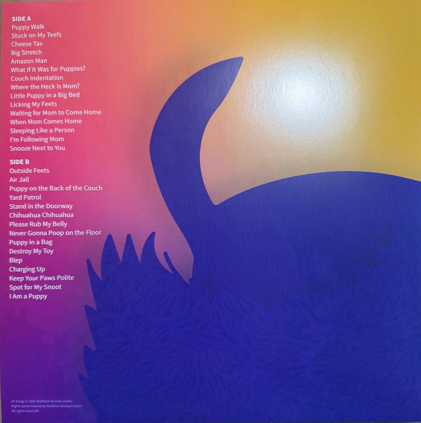 Puppy Songs CD
