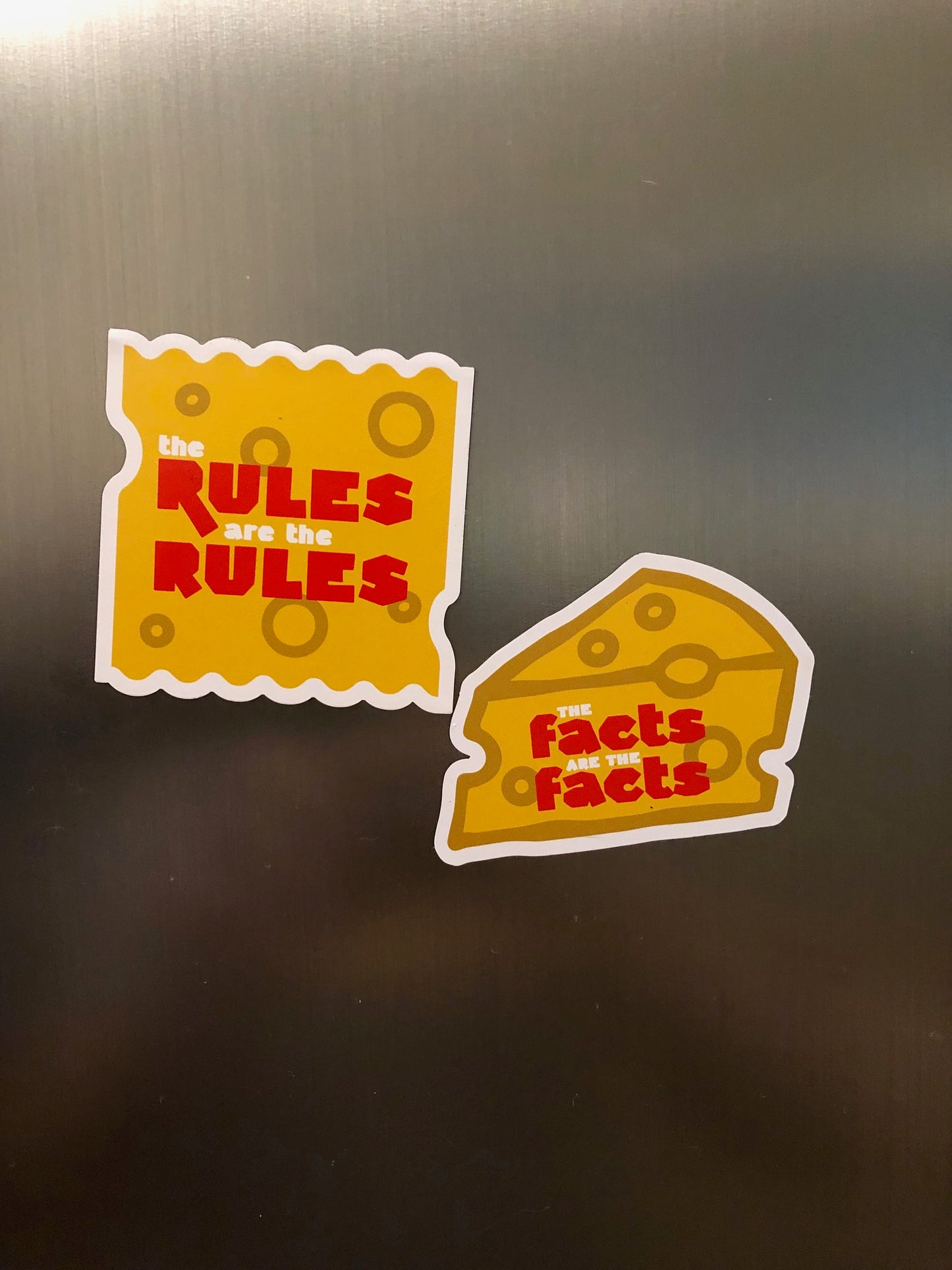 Cheese Tax Magnet Set (2 Magnets)