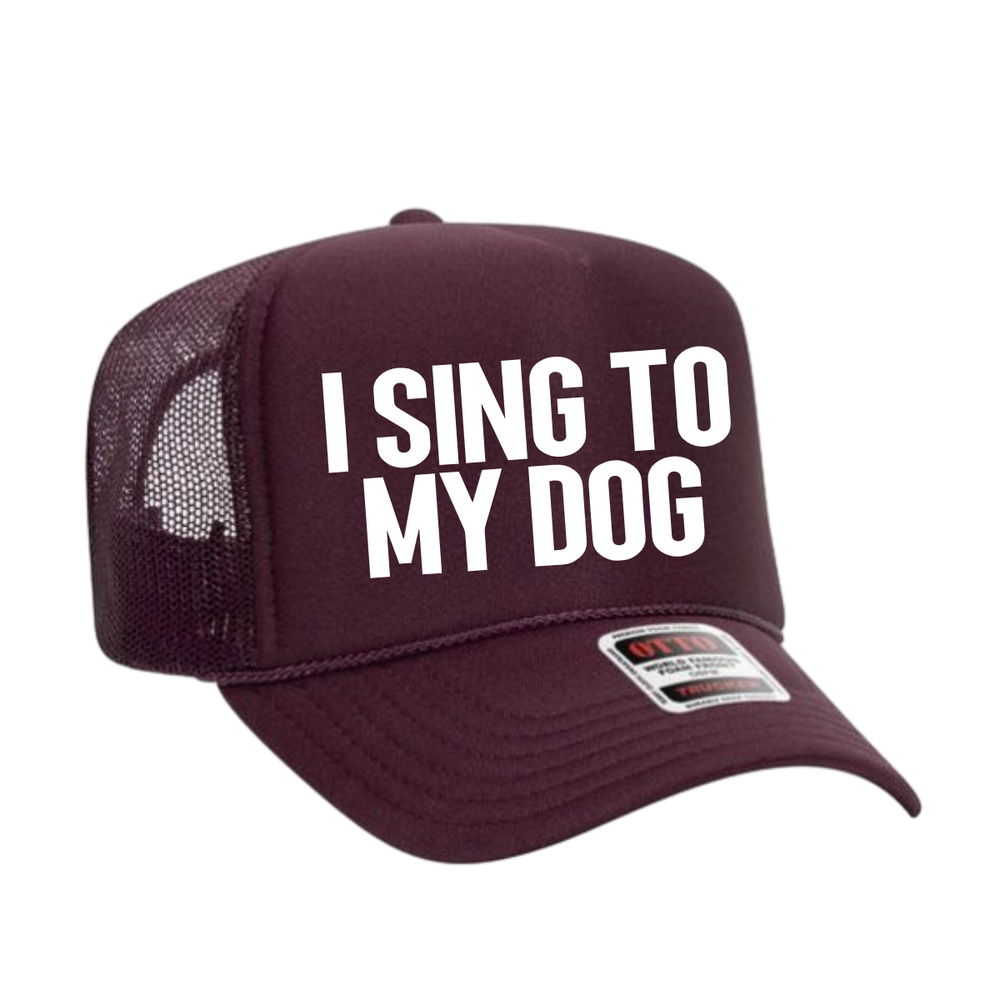 "I Sing to My Dog" Bold Hat collection