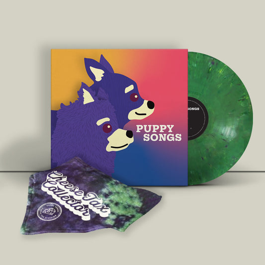Puppy Songs Vinyl LP, Evergreen Splatter/Limited Edition Bandana Bundle