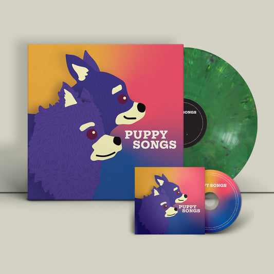 Puppy Songs Evergreen Splatter Vinyl and CD Bundle