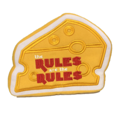Official Cheese Tax Dog Toy - 