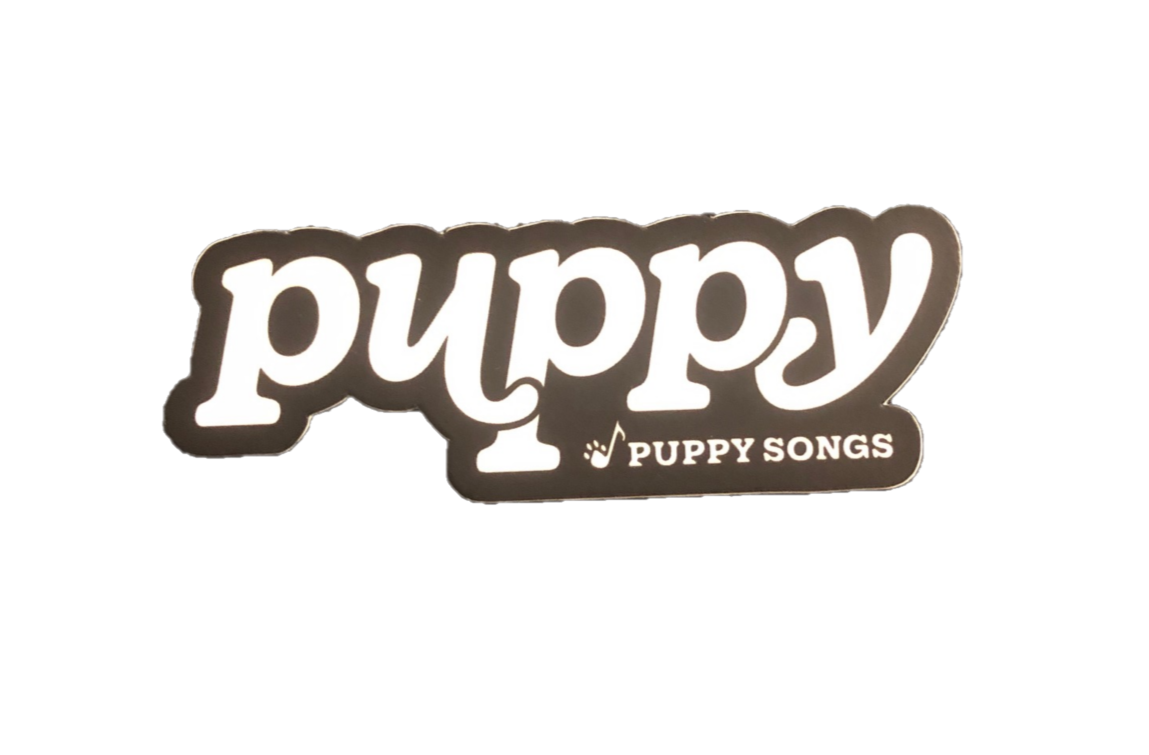 "PUPPY" Logo Sticker Set (2 Stickers)