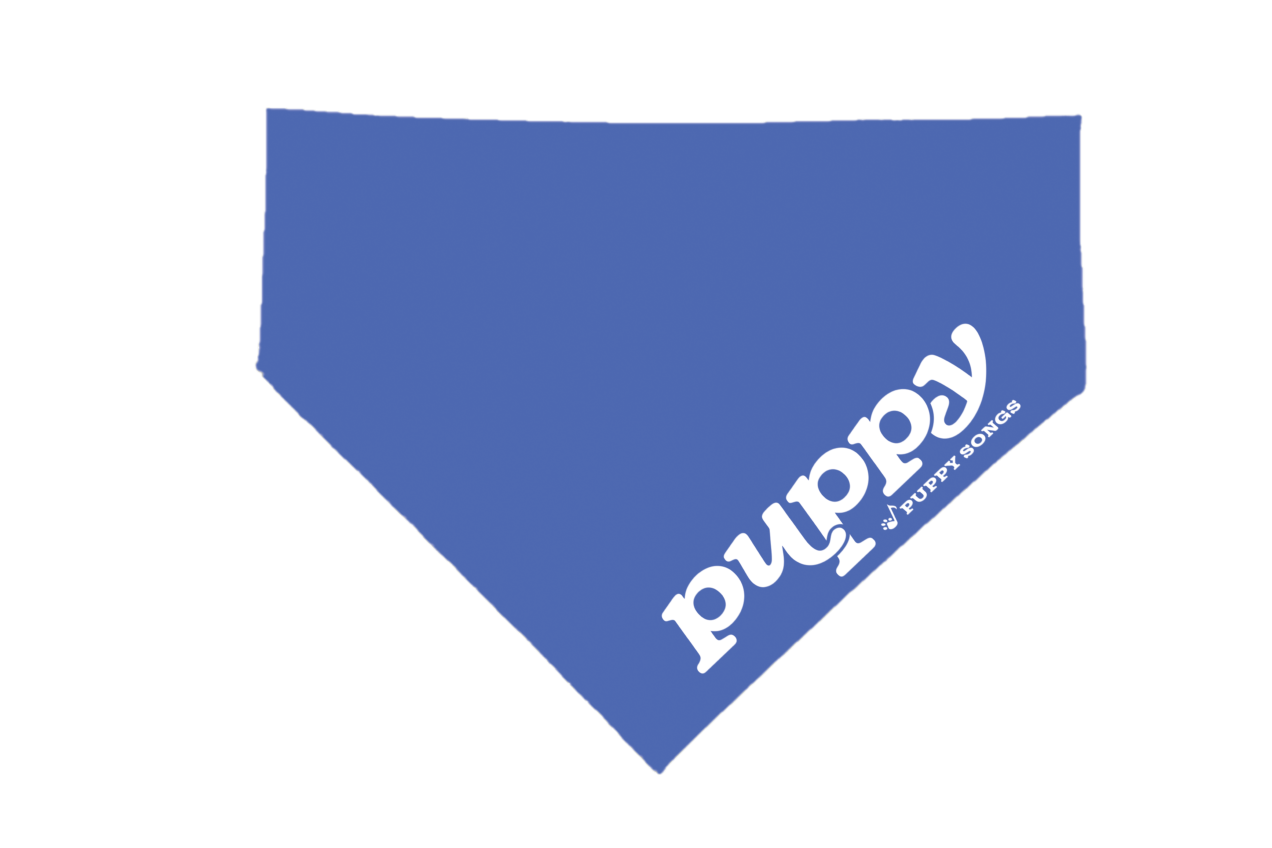 "PUPPY" Royal Dog Bandana (4 sizes!)